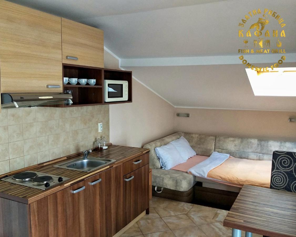 Zlatna Ribica Apartment Golubac Ngoại thất bức ảnh